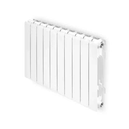 Ferroli Aluminiumheizkörper 1064 W weiß 800 x 580 x 100 mm - seitlicher Anschluss