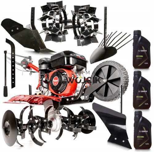 Motorhacken. CEDRUS GL500 Rotavator 100 cm Weima GL500 HGS500 + große Räder + KOSTENLOSES Öl