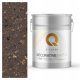 DEKORATIVER GIPS, DUNKELBRAUN MIT SCHWARZEM UND GOLDIGEM Glimmer D822 15 kg Glimmer