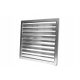 Wandventilator Dospel, Lüftungsgitter RKŻ, Lamellendurchmesser 630 mm, Aluminium