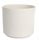  LookMar Blumentopf 19,5 cm x 23 x 19,5 cm Durchmesser 22 cm Keramik Creme
