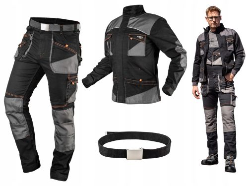 Größe NEO HD Slim Arbeitshose + Sweatshirt/Arbeitsjacke. 3XL | Satz zum Thema Gesundheit und Sicherheit am Arbeitsplatz