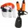  SOLIDES KABELBAUM FÜR BENZINBÜRSTEN-SCRUTTER-STÜTZGÜRTEL KABELBAUM + Freischneider-Visiernetz Demon 0 cm 0 kg