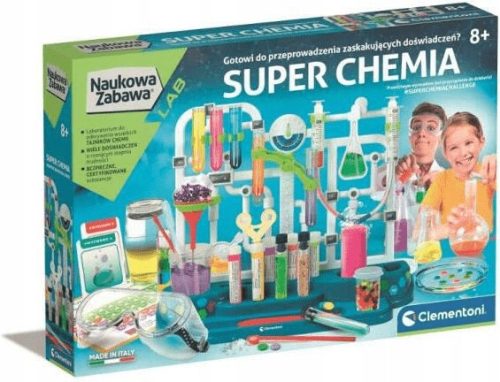  Clementoni-Set Wissenschaftlicher Spaß Super-Chemie
