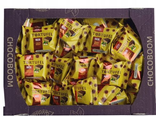 TORTUFEL HALVA 1500 g – Chocoboom Waffeln mit Erdnuss-Sonnenblumen-Halva-Füllung