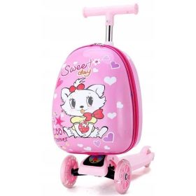  CAT KITTEN SCOOTER LED KINDERKOFFER GEPÄCK
