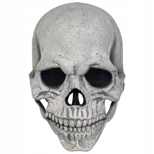  Gruselige Totenkopf-Vollkopf-Latexmaske, realistische, ausgefallene Masken in leuchtenden Farben