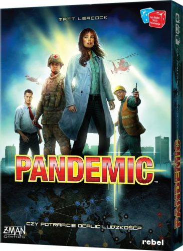  Brettspiel Rebel Pandemic (polnische Ausgabe)