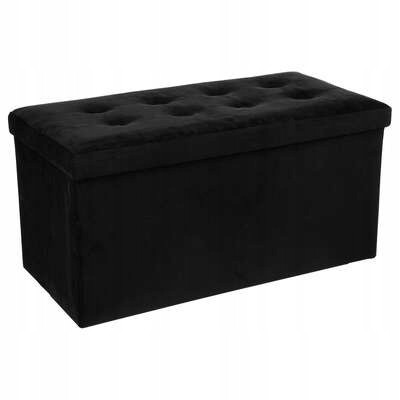  Atmosphera Bank mit Stauraum 78 x 38 x 38 cm schwarz