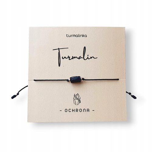  ARMBAND mit TURMALIN-Schutz SCHWARZES rohes TURMALIN-Geschenk aus 925er Silber
