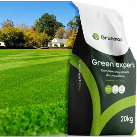    GRUNMAX Green expert Frühjahrsdünger für Rasen, Gras, PREMIUM