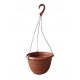 Töpfe und Pflanzgefäße für den Außenbereich und den Garten Templast Blumentopf 25 cm x 25 x 15,5 cm Durchmesser 25 cm Kunststoff weiß, Terrakotta