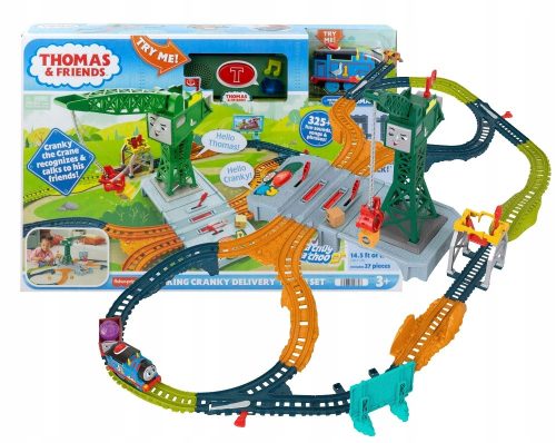  Thomas and Friends Talking Crane Karolek Mega Track Set Polnische Sprachversion HRC35