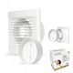 Dospel 007-0001P Badezimmerventilator 100 mm