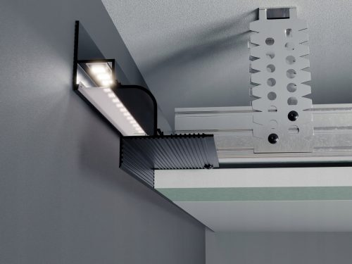 Aluminiumprofil mit Abdeckung SMETSWAR 2 m