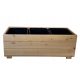 Töpfe und Pflanzgefäße für den Außenbereich und den Garten Blumentopf 90 cm x 42 x 35 cm Naturholz