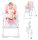  Kinderkraft Hochstuhl + Yummy-Tablett, rosa