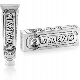    Marvis aufhellende Zahnpasta mit Fluorid Whitening Mint 85 ml