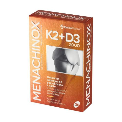  Xenico Pharma Menachinox K2+D3 Nahrungsergänzungsmittel Kapseln 30 Stk.