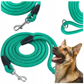  TRAININGSLEINE 5M 12MM SEIL FÜR HUNDE STARK DICK 5 METER