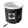 Saunen und Zubehör Master MAS-B682 Eisbadewanne 75x75 cm schwarz