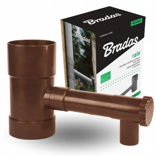 Bradas Regenwasserfänger 90 mm braun