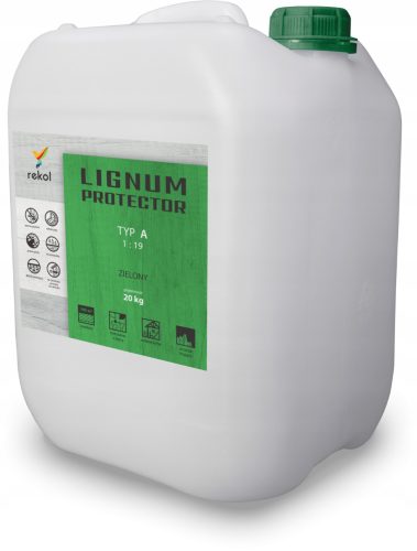 Lignum Protector TYP A 20kg 1:19 Unwaschbare, langlebige Holzimprägnierung