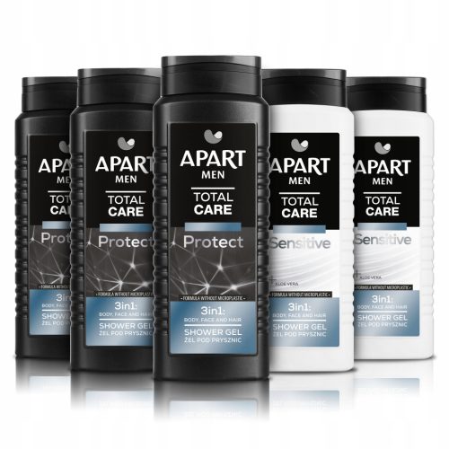  Apart Herren Duschgel 3in1 Mix Gesamt 5x500