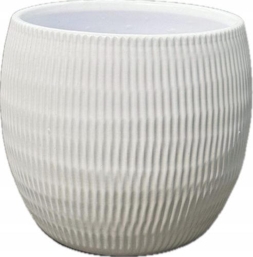 LookMar Blumentopf 13,5 cm x 15 x 13,5 cm Durchmesser 12,8 cm Keramik weiß
