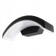  GOLED schwarze Gartenwandleuchte, integrierte 9-W-LED-Quelle