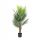 Künstliche Blumen und Früchte Künstliche Pflanze TROPICAL ZONE Palme 120 cm HOMLA
