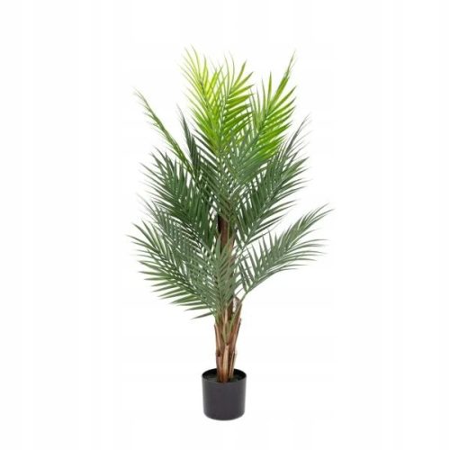 Künstliche Blumen und Früchte Künstliche Pflanze TROPICAL ZONE Palme 120 cm HOMLA