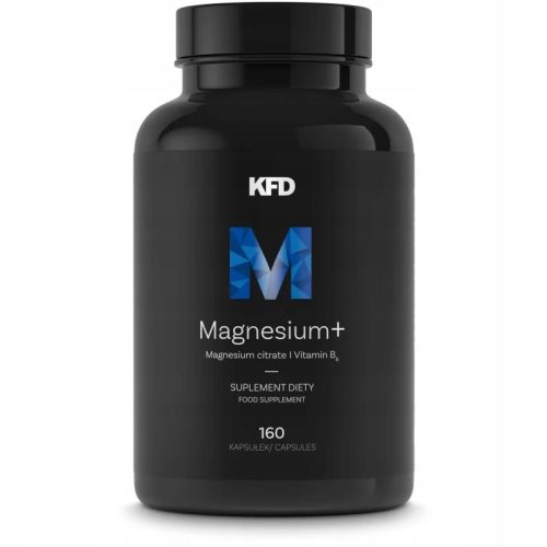 KFD Magnesium + B6 - 160 Kapseln für Energie und Muskelunterstützung