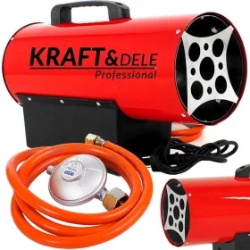 Kraft&Dele Gasheizer 15 kW + Gartenhandschuhe, 1 Paar