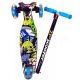  DREIRAD-BALANCE-SCOOTER MIT LED-GRAFITTI-RÄDERN