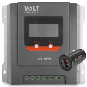   Volt Polska SOL MPPT 20 A Solarregler + FUMO 3000 mA USB-Autoladegerät
