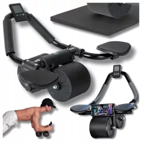  Minexo Doppelrad 48 cm x 10 cm schwarz