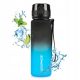  Sportwasserflasche, Fitnessstudio-Flasche, TRITAN, BPA-frei, Schwarz und Blau