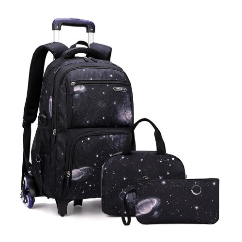  Redhill Marsee Schulrucksack mit mehreren Fächern, schwarz