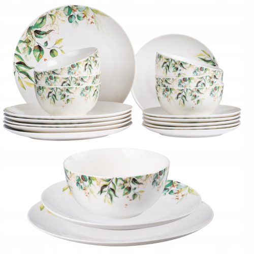 Abendessenservice Prima Deco Tafelservice, 18-tlg.
