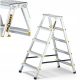 Drabest Leiter 3,03 m Aluminium bis 150 kg