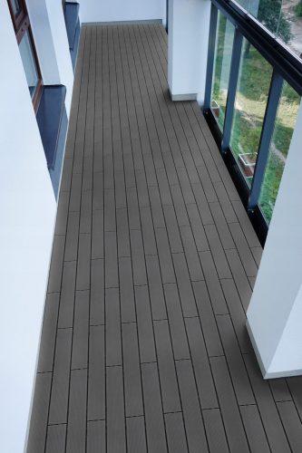 Terrassenboden - Verbundterrassenplattform 0,504 x 0,084 m, Grautöne