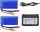  Set mit 2 Akkus 7,4 V 1100 mAh Ladegerät WLtoys A949, A959, A969, A979, K929