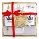  HOCHZEITSGESCHENK, GESCHENKSET ZUR HOCHZEIT, HOCHZEITSHANDTÜCHER UND BECHER, STICKEREI