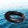  Flussschwimmschlauch, fester aufblasbarer Schwimmbeckenschlauch, Gummi 60 cm
