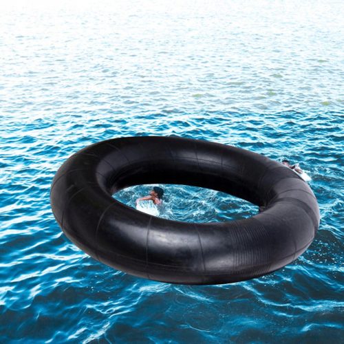  Flussschwimmschlauch, fester aufblasbarer Schwimmbeckenschlauch, Gummi 60 cm