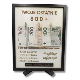    GESCHENK FÜR 30 40 50 GEBURTSTAG GELDRAHMEN LUSTIGES SPASSGESCHENK