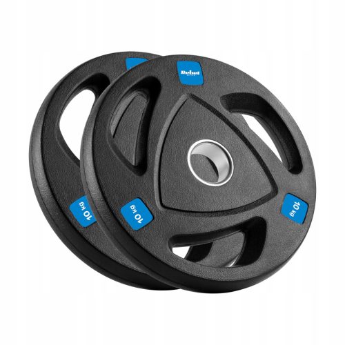  Olympia-Gewichtsset aus Gusseisen, 2 x 10 kg, 20 kg, 51 mm Rebel-Platten
