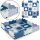  Jolly 3x3 Shapes Puzzle-Schaumstoffmatte – Blau