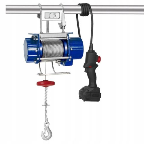 Tragbare elektrische Seilwinde mit Akku 200 kg 12 m YT-JZ-DC200